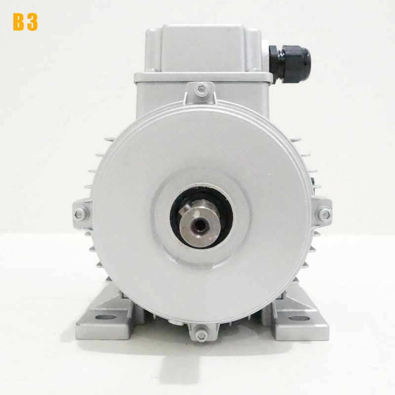 Moteur électrique triphasé 230/400V 5.5 kW 1500 tr/min - MH3132S4B3 Alu Bride B3