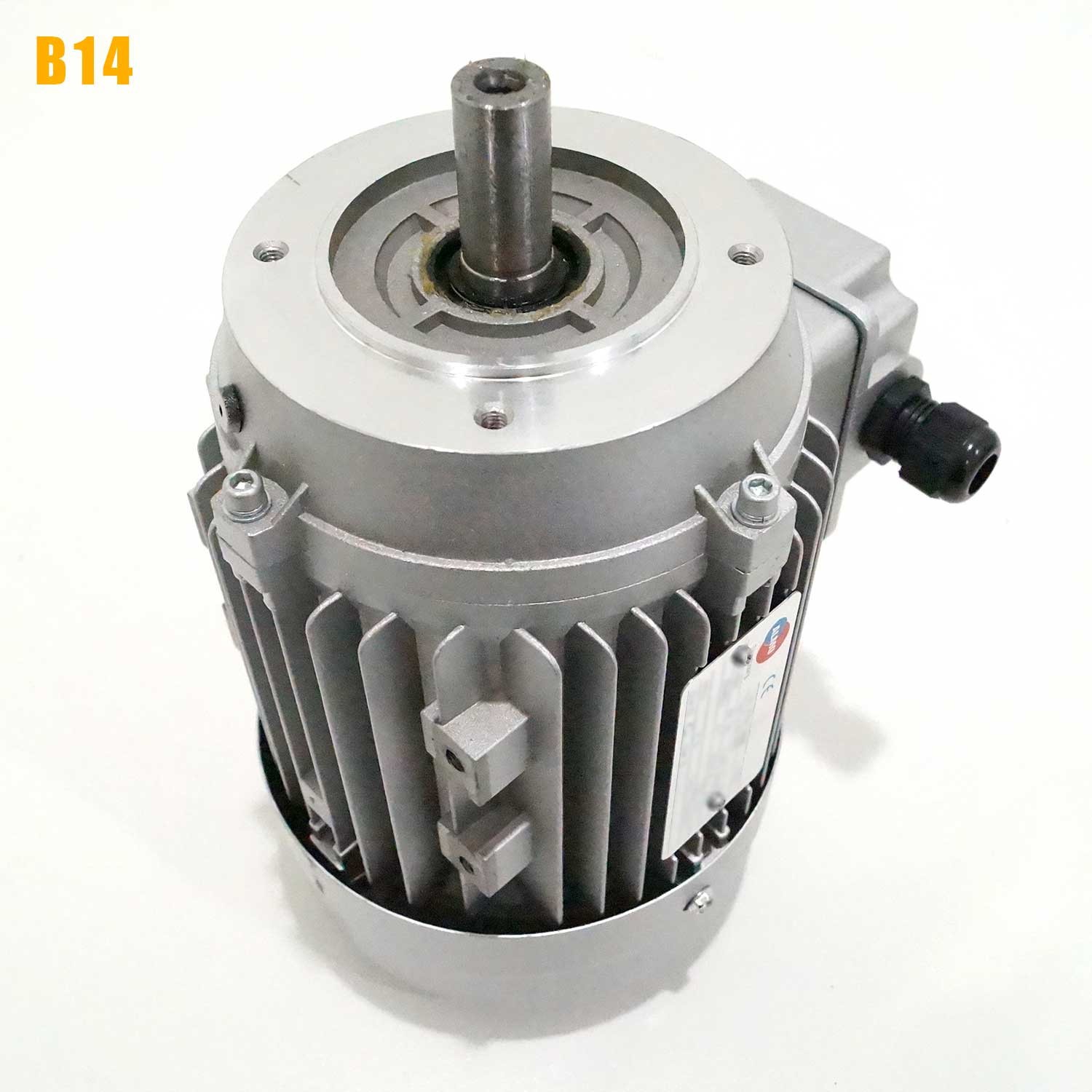 Moteur électrique triphasé 230/400V 7.5 kW 1500 tr/min - MH3132M4B14 Alu Bride B14