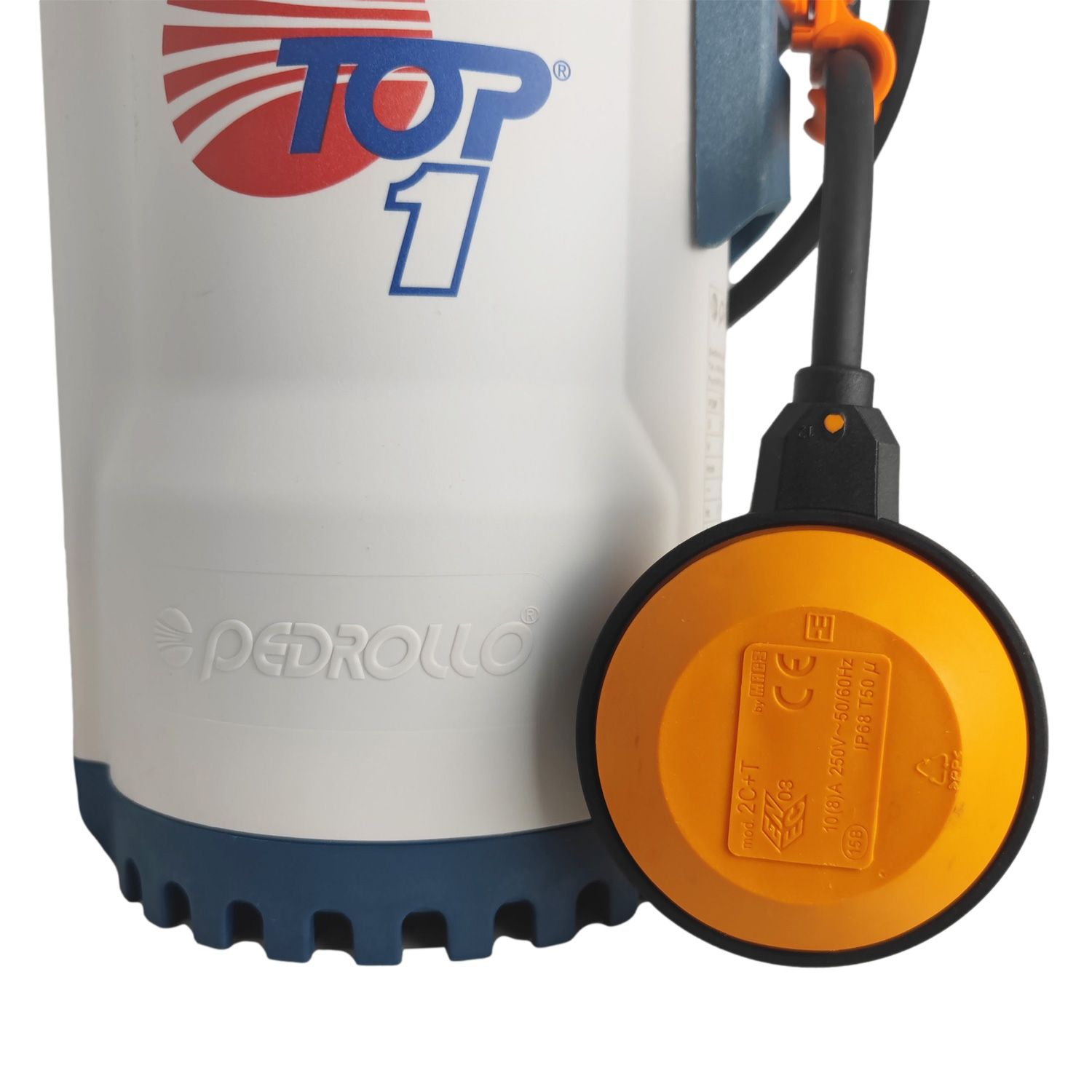 Pompe de Relevage Pedrollo TOP 1 Eau de Pluie avec Flotteur Mono 4.8 m3/h 0.25 kW