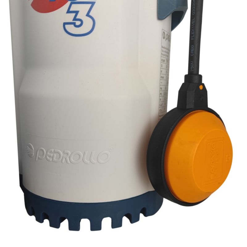 Pompe de Relevage Pedrollo TOP 3 Eau de Pluie Flotteur intégré 220v 9.6 m3/h 0.55 kW