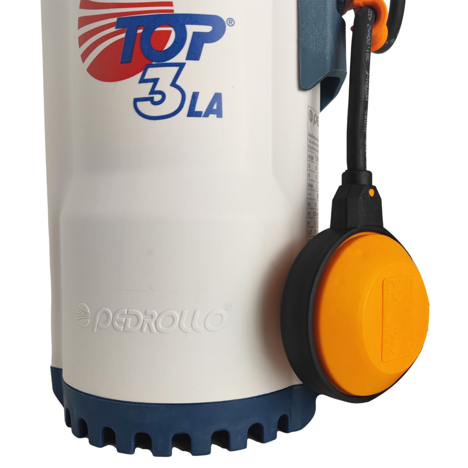 Pompe de Relevage Pedrollo TOP 3 LA Eaux Salées Flotteur intégré 220v 9.6 m3/h 0.55 kW