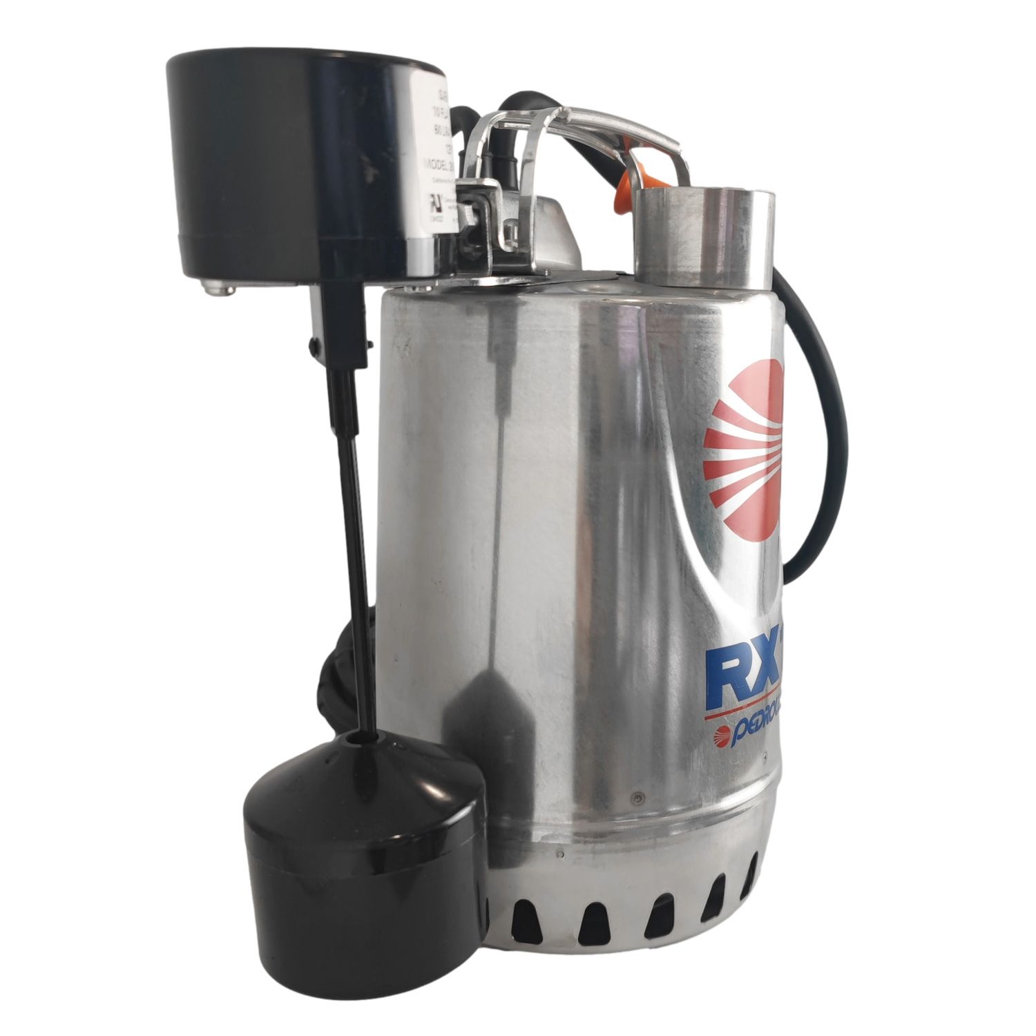 Pompe de Relevage Pedrollo RX M1GM Eau de Pluie Flotteur Vertical mono 6 m3/h 0.25 kW