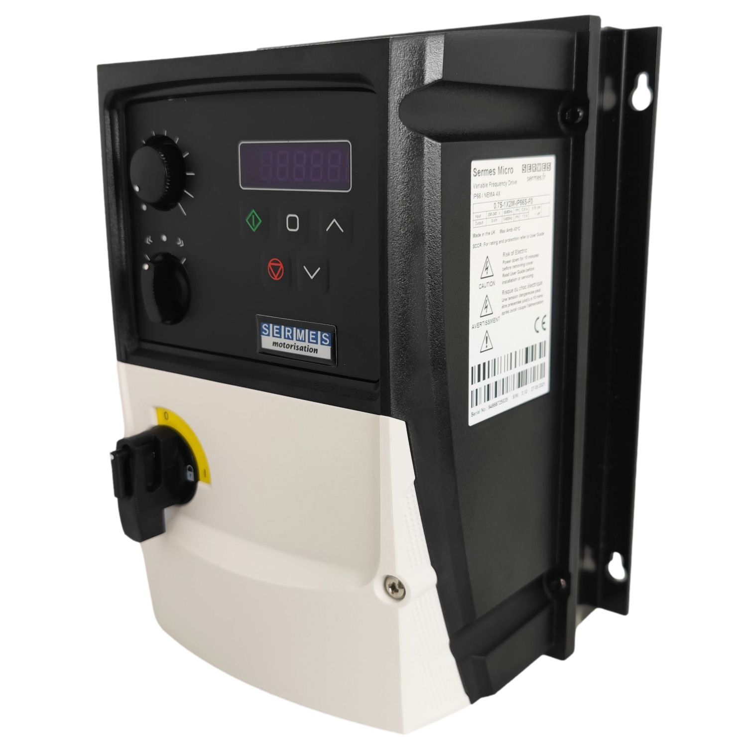 Variateur de vitesse MICRO E/S 400V triphasé 7.5Kw - 18A - IP66S