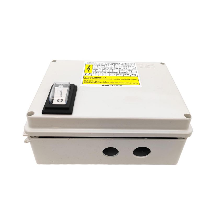 Coffret de Démarrage C-BOX 2.2kW 80uF pour Pompe Immergée 220V Mono