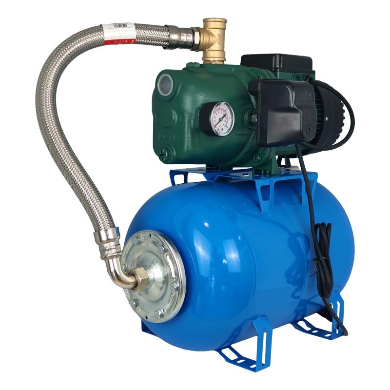Pompe Surpresseur Eau 550W 3300 L/h Réservoir 24L - 3 bars avec Manomètre et Pressostat