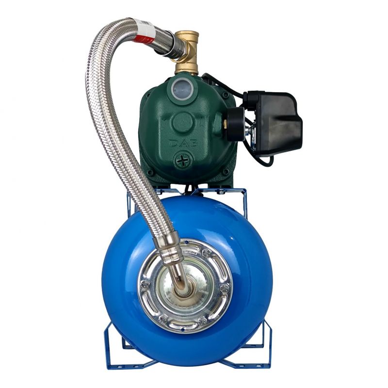 Pompe Surpresseur Eau 550W 3300 L/h Réservoir 24L - 3 bars avec Manomètre et Pressostat