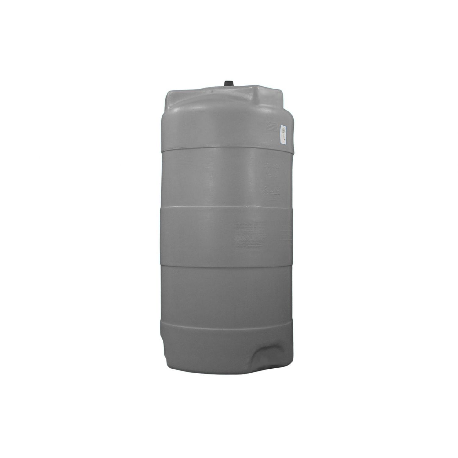 Cuve 13000L aérienne de récupération d'eau - Réservoir vertical gris - ELBI CV13000