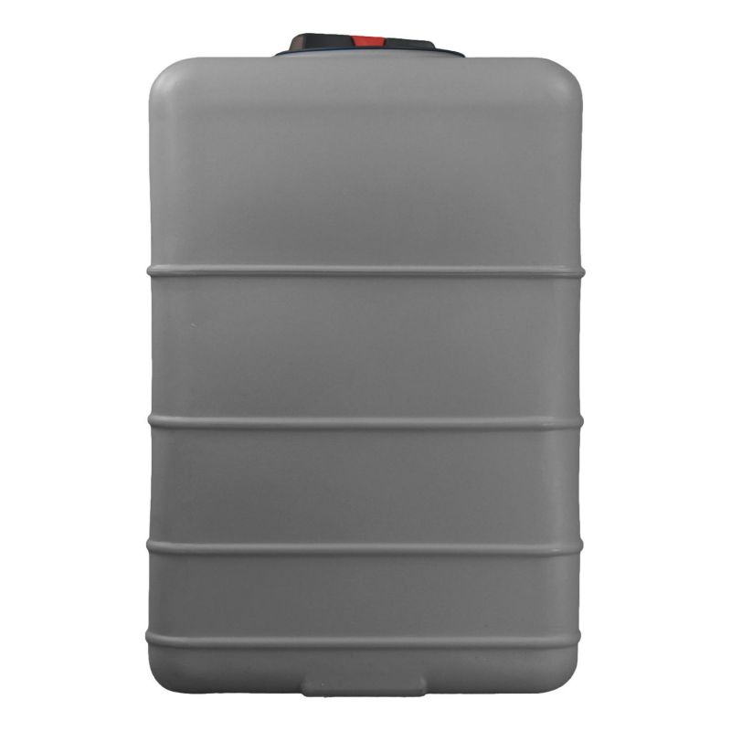 Cuve 500L aérienne de récupération d'eau - Réservoir cubique gris - ELBI CBA500