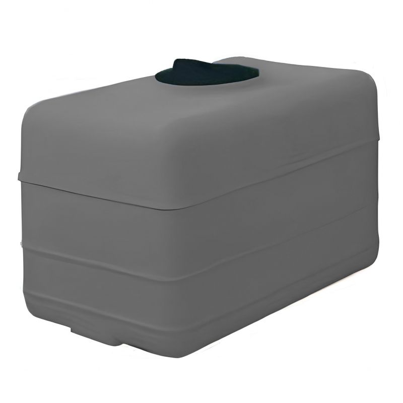 Cuve 500L aérienne de récupération d'eau - Réservoir cubique gris - ELBI CB500