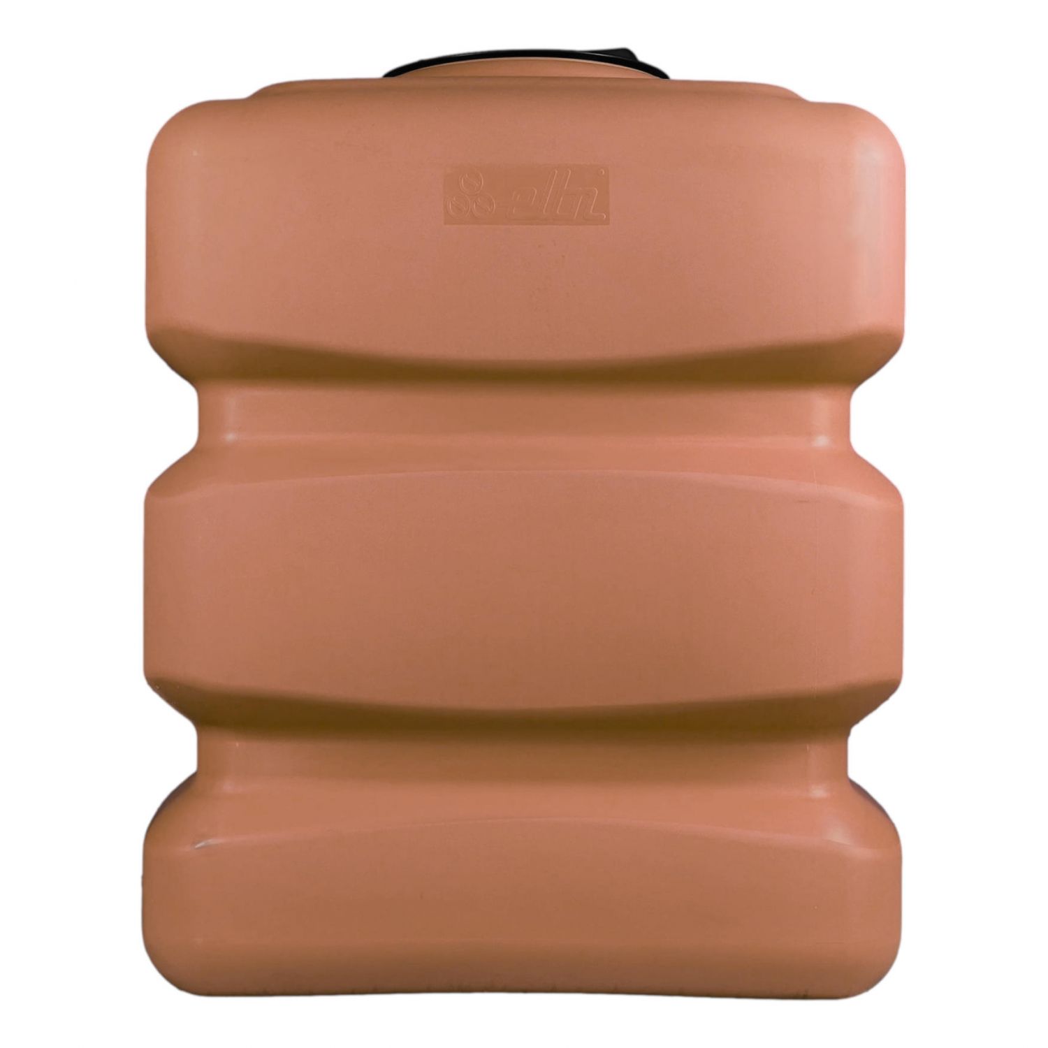 Cuve 500L aérienne de récupération d'eau - Réservoir compact terracotta - ELBI CPN500