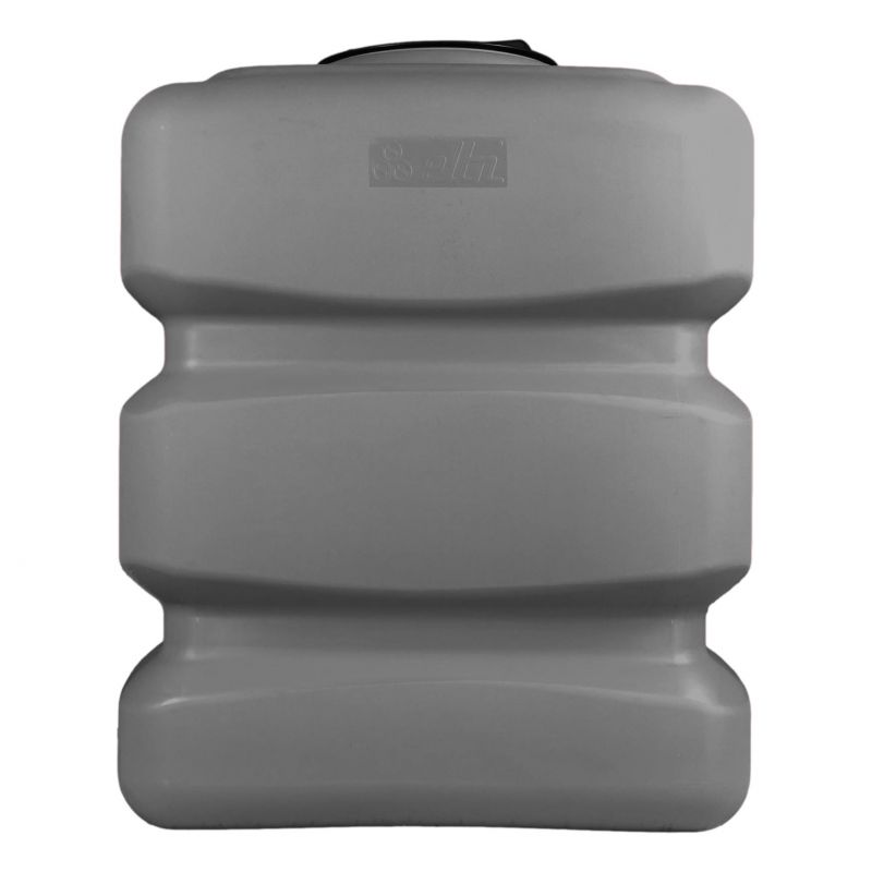 Cuve 500L aérienne de récupération d'eau - Réservoir compact gris - ELBI CPN500