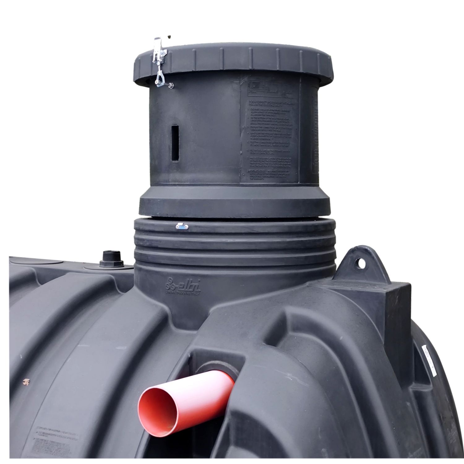 Cuve 3000L enterrée de récupération d'eau - Tout équipée - ELBI CU3000 RAIN BASIC