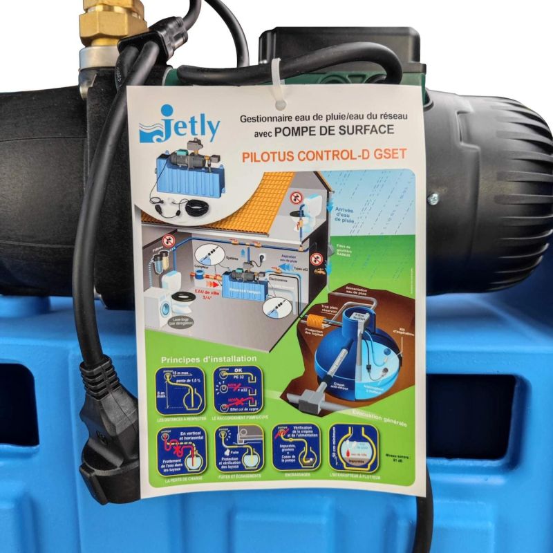 Gestionnaire eau de pluie PILOTUS 25L - 230V