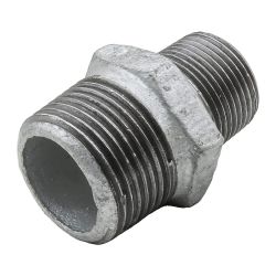 Réduction galva M-M 3/8'' x 1/4''