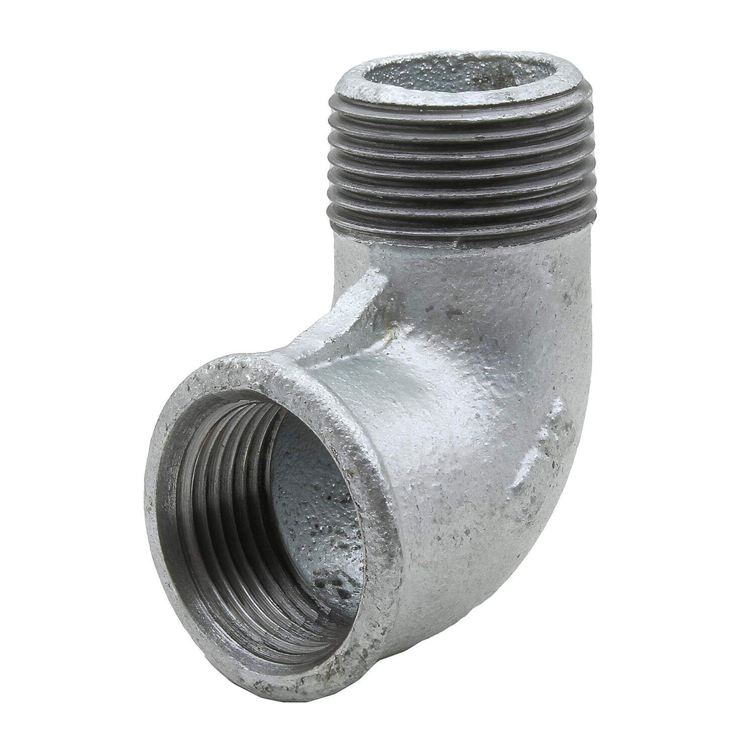 Coude galva M-F 1/2''