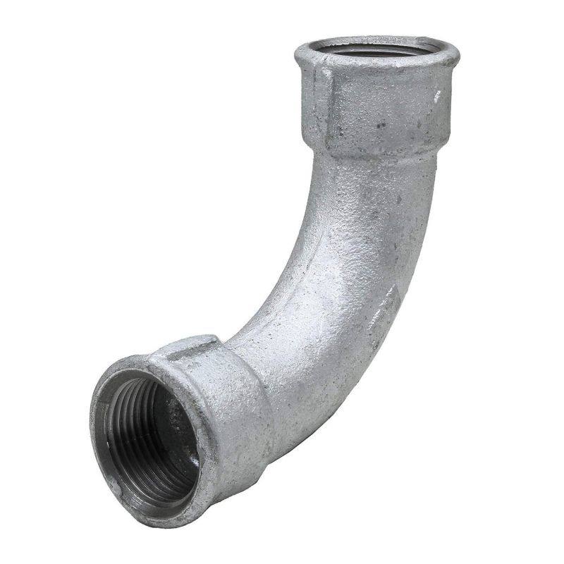 Coude grand rayon galva F-F 3/4''