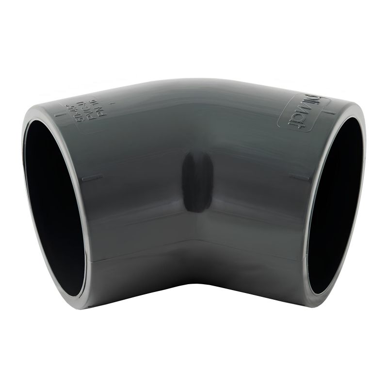 Coude 45° F-F D75 - PVC pression PN16 à coller