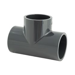 Té 90° F-F-F D90 - PVC pression PN16 à coller