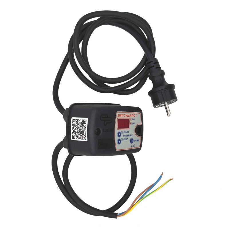 Pressostat surpresseur électronique 0-8 bars 230V - Switchmatic 1