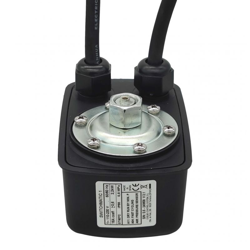Pressostat surpresseur électronique 0-8 bars 230V - Switchmatic 1
