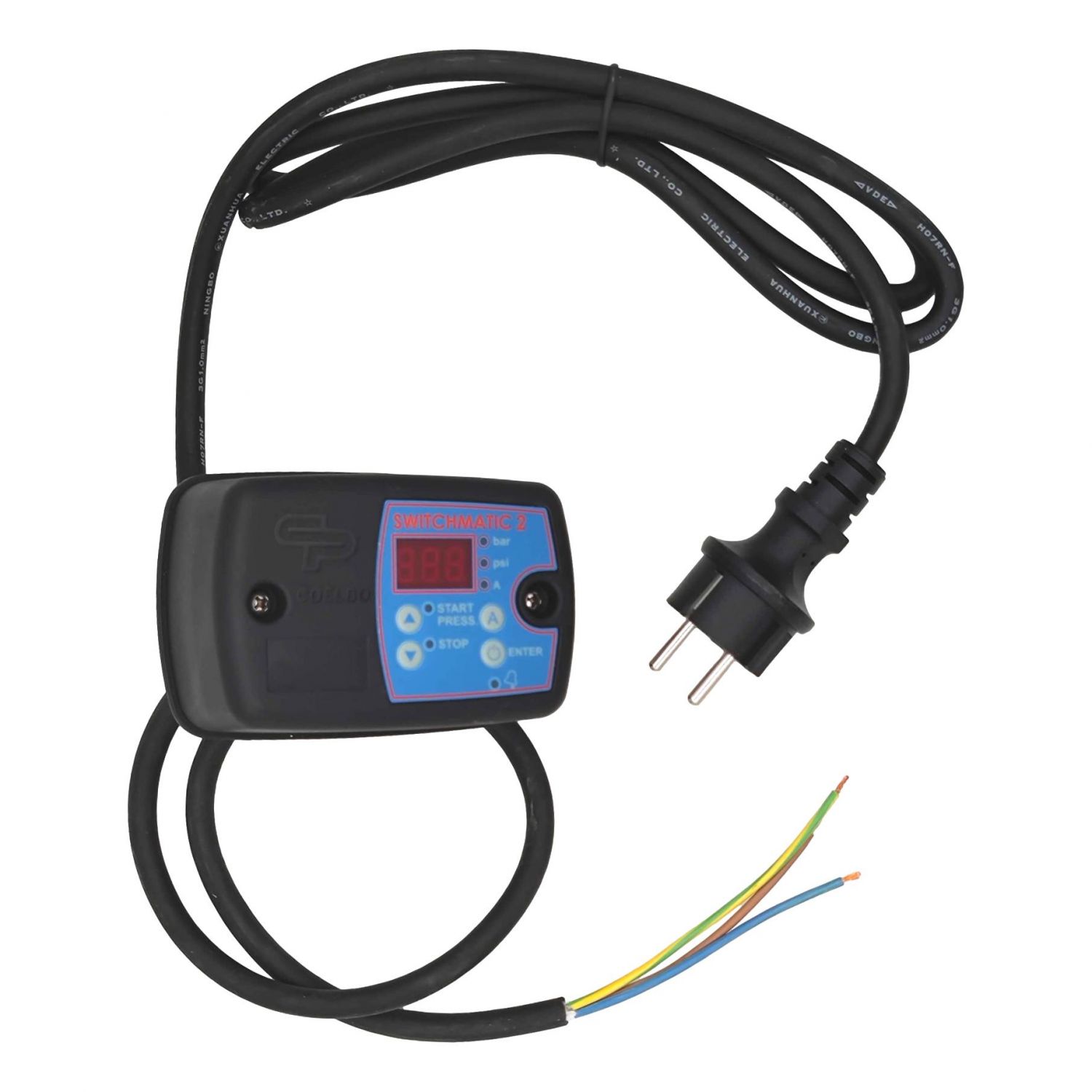 Pressostat surpresseur électronique 0-8 bars 230V - Switchmatic 2