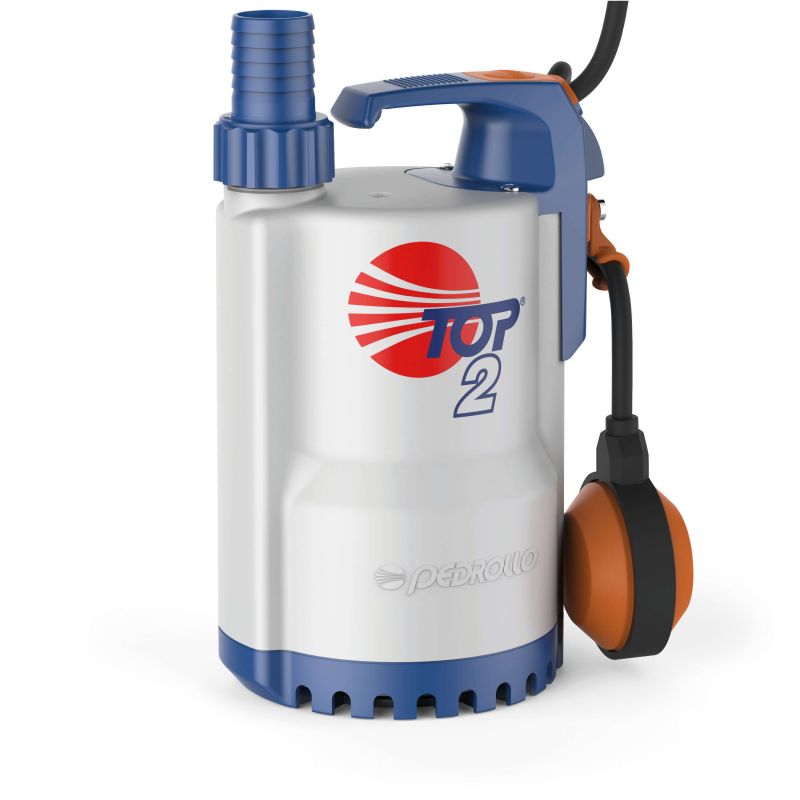 Pompe de Relevage Pedrollo TOP 2 Eau de Pluie avec Flotteur mono 8.4 m3/h 0.37 kW