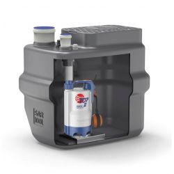 Station de relevage 220v Pedrollo SAR 100 TOP 2 Vortex 100L Eaux Usées 6 m3/h