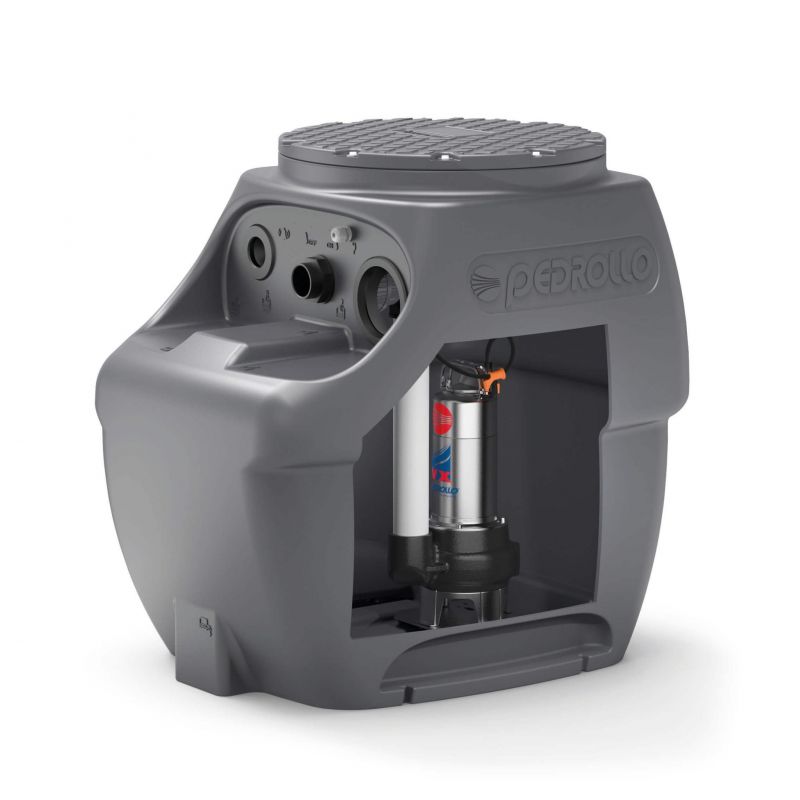 Kit Station de Relevage Pedrollo SAR 250L VXm 10/50 Complet 220V 18 m3/h