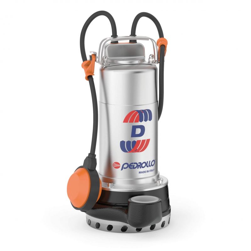 Pompe de Drainage Pedrollo DM 20 Eau Trouble Flotteur intégré mono 12 m3/h 0.75 kW