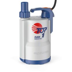 Pompe de Relevage 220v Pedrollo TOP 1 FLOOR Eau de Pluie Type serpillière sans Flotteur 4.8 m3/h 0.25kw