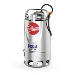 Pompe de Relevage triphasé Pedrollo RX Vortex 440 Eaux Usées 11.4 m3/h 0.75 kW