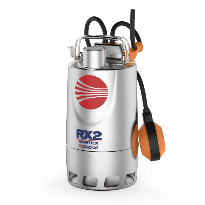 Pompe de Relevage Pedrollo RX M 220 Vortex Eaux Usées Flotteur Intégré 220v 6 m3/h 0.37 kW