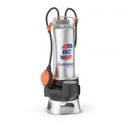 Pompe de Relevage Bi-canal gros débit Pedrollo BCm 15/50 Eaux Chargées avec Flotteur 220v 21 m3/h 1.10 kW