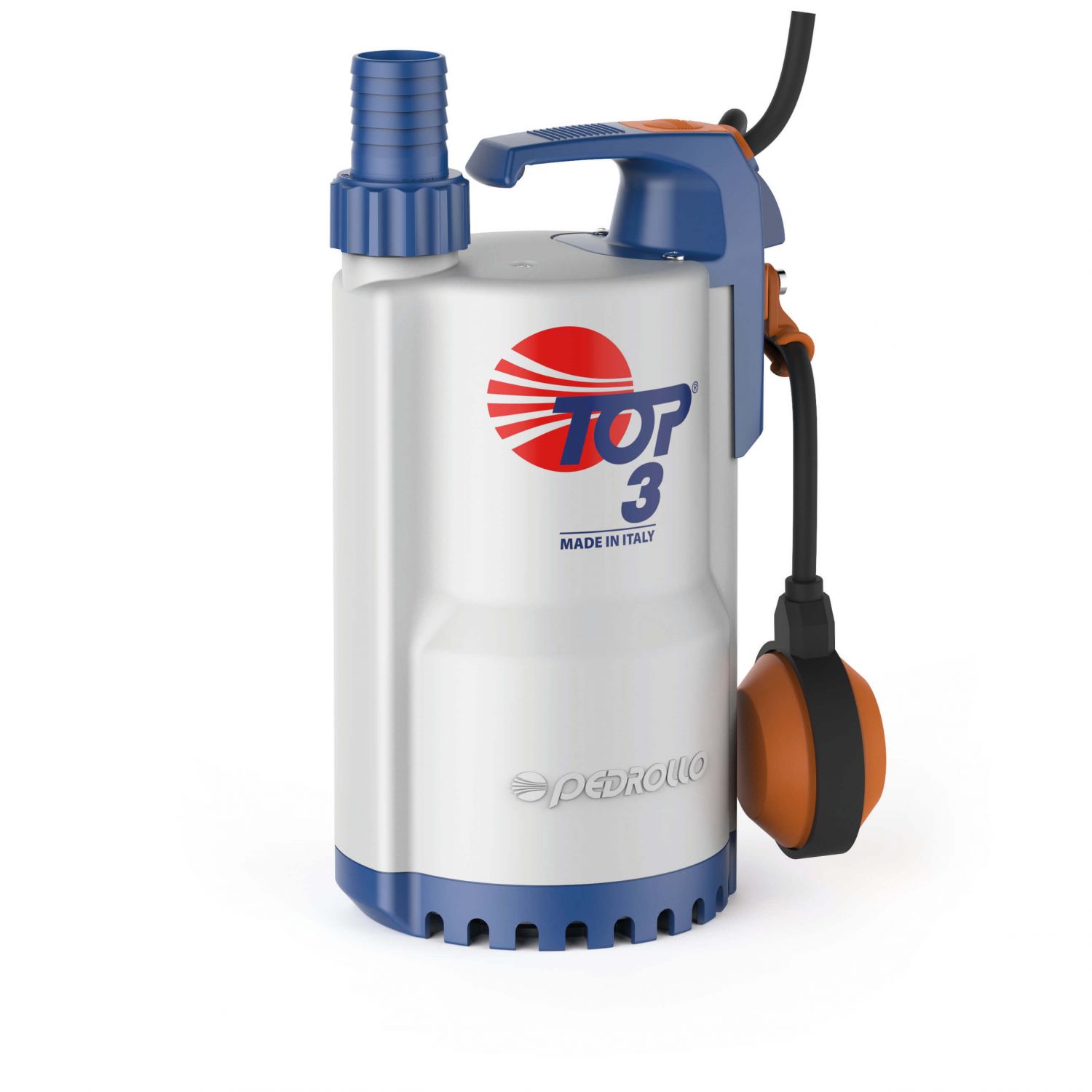 Pompe de Relevage Pedrollo TOP 3 Eau de Pluie Flotteur intégré 220v 9.6 m3/h 0.55 kW