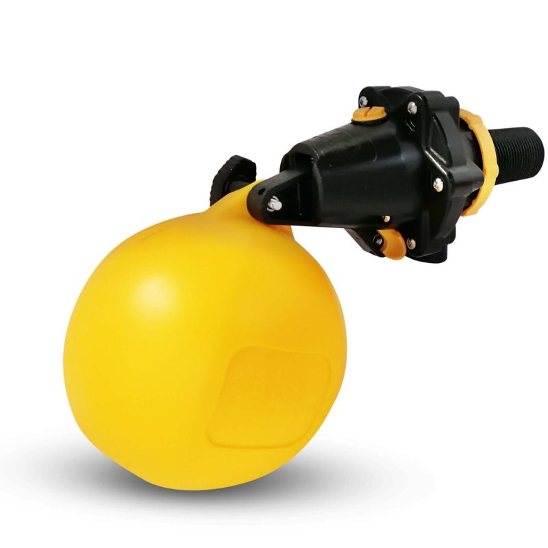 Robinet à flotteur pour bac à eau et cuve de stockage - 200L/min