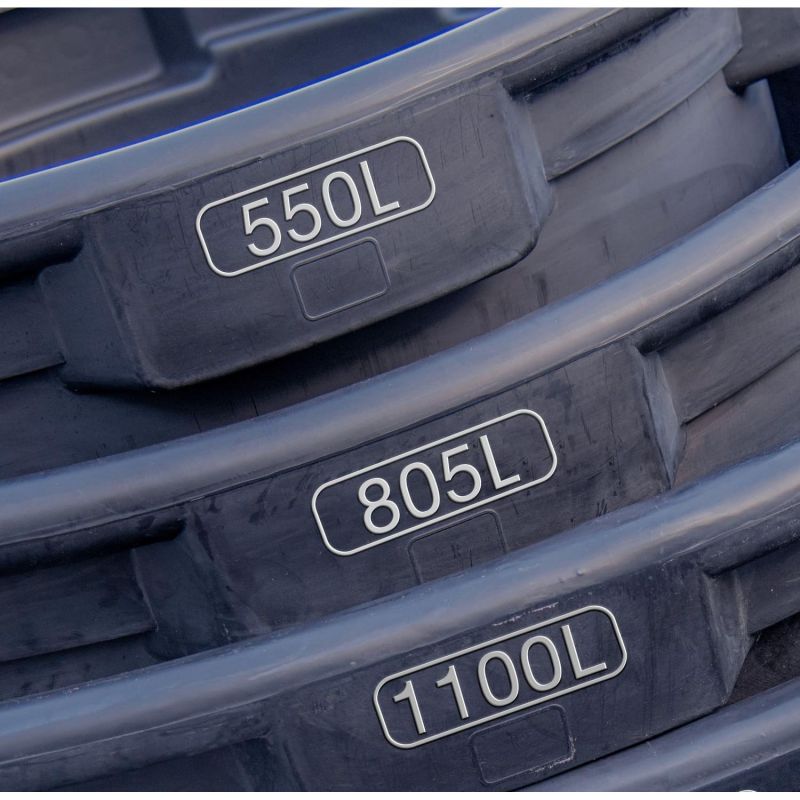 Bac de pâturage Rototec QUALIBAC Grand troupeau 1100L circulaire