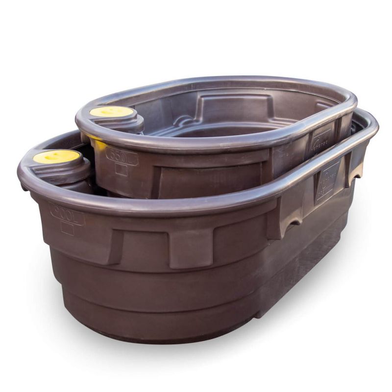 Bac de pâturage Rototec QUALIBAC PREMIUM 550L ovale