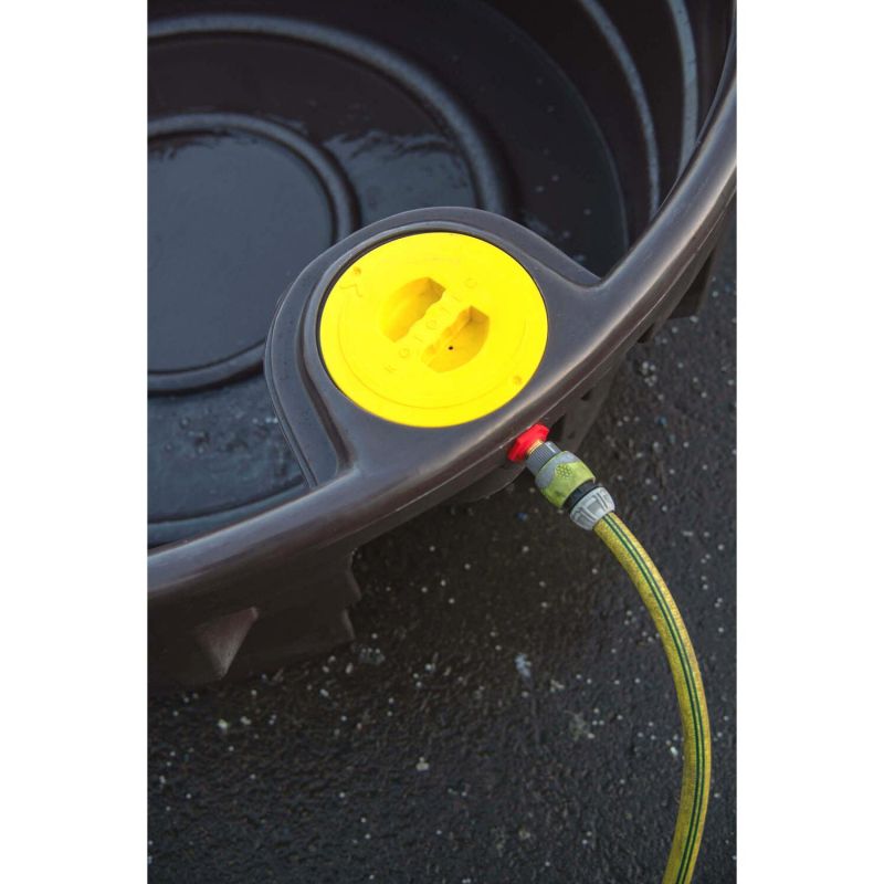 Bac de pâturage Rototec QUALIBAC haut débit 500L ovale