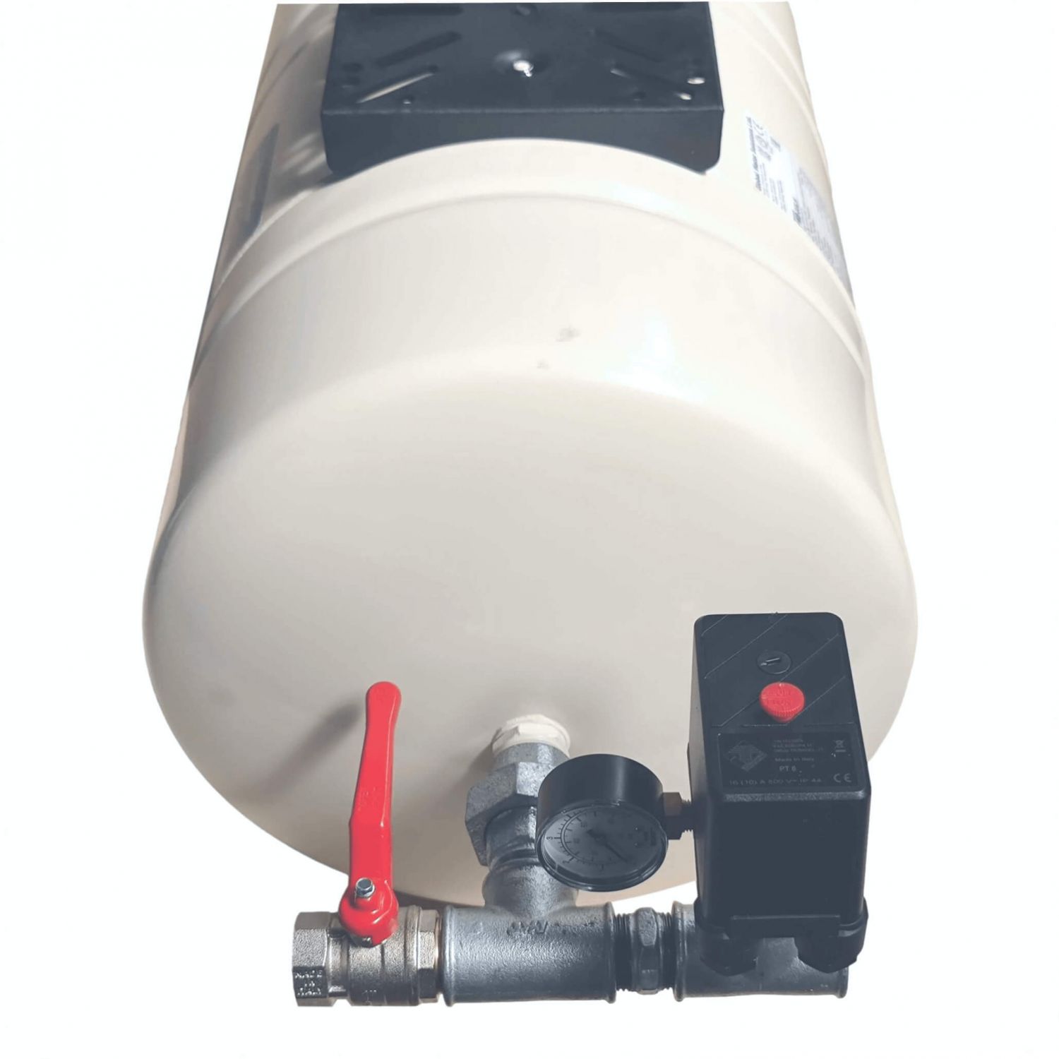 Kit complet ballon surpresseur à diaphragme PWB 100L horizontal