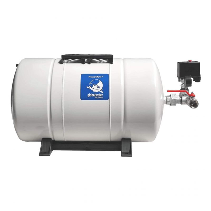 Kit complet ballon surpresseur à diaphragme PWB 80L horizontal