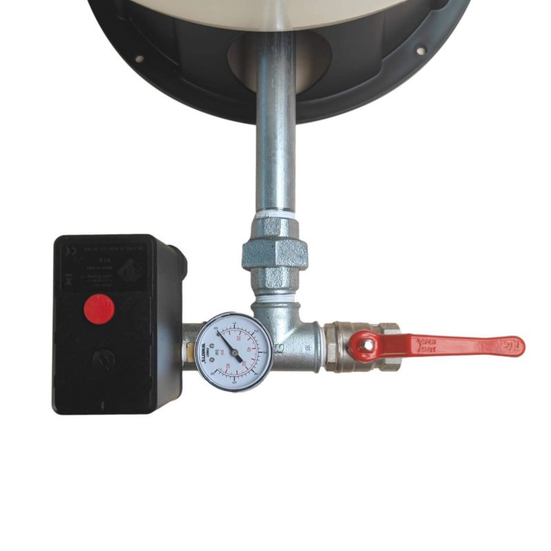 Kit complet ballon surpresseur à diaphragme GCB 500L vertical