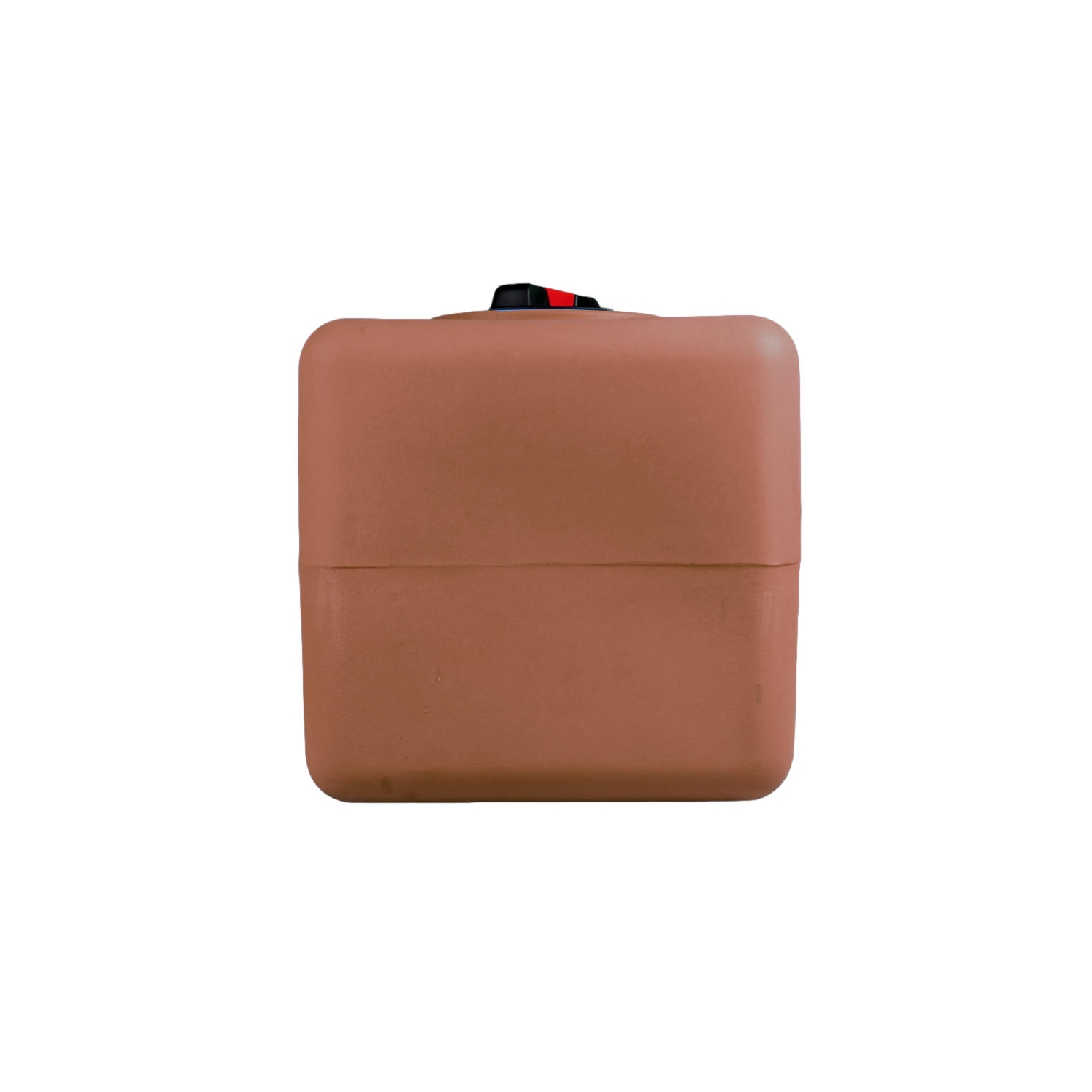 Cuve 300L aérienne de récupération d'eau - Réservoir cubique terracotta - ELBI CB300