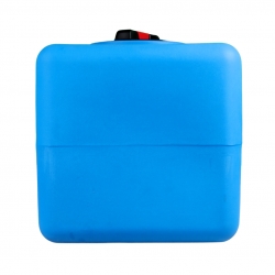 Cuve 300L aérienne de récupération d'eau - Réservoir cubique bleu - ELBI CB300