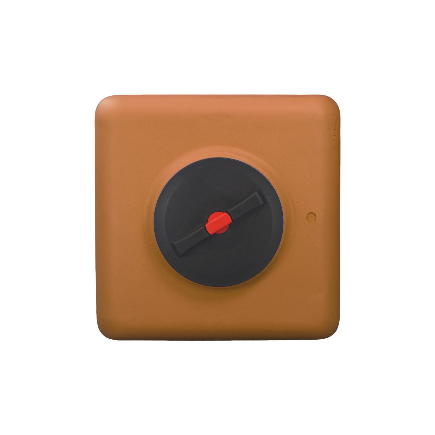 Cuve 200L aérienne de récupération d'eau - Réservoir cubique terracotta - ELBI CB200