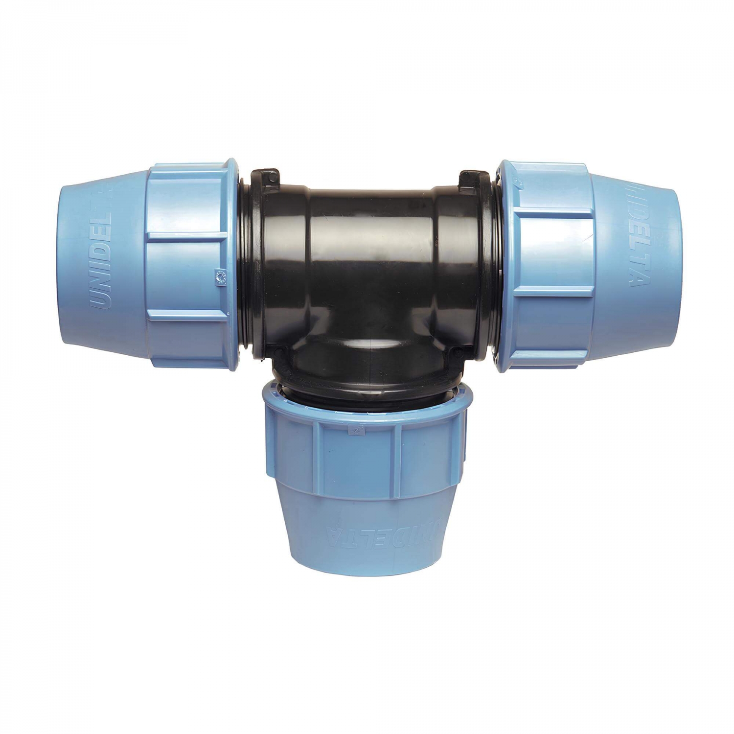 Té PP à 90° PP à compression PN16 pour tuyau PE D25