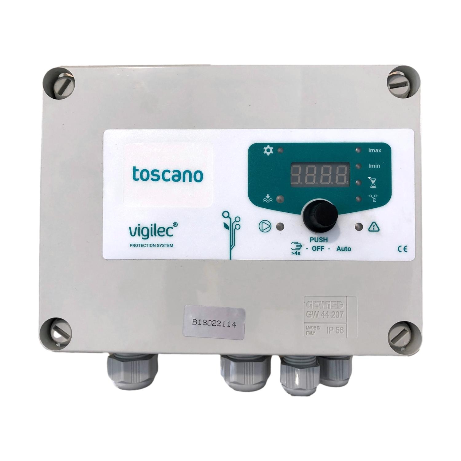 Kit Forage complet avec pompe Orlando 230V 4'' 0.55kW + Surpresseur + Sécurité manque d'eau