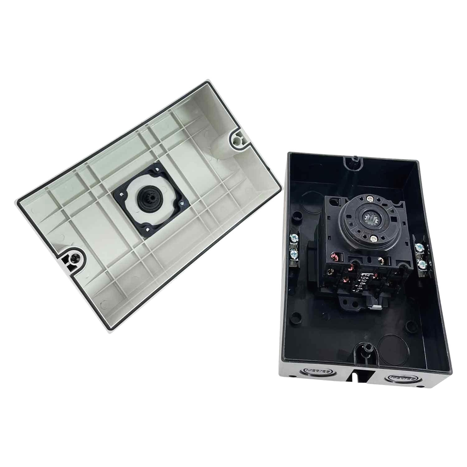 Inverseur de sens de rotation pour moteur monophasé/triphasé - 80A - Boîtier IP68