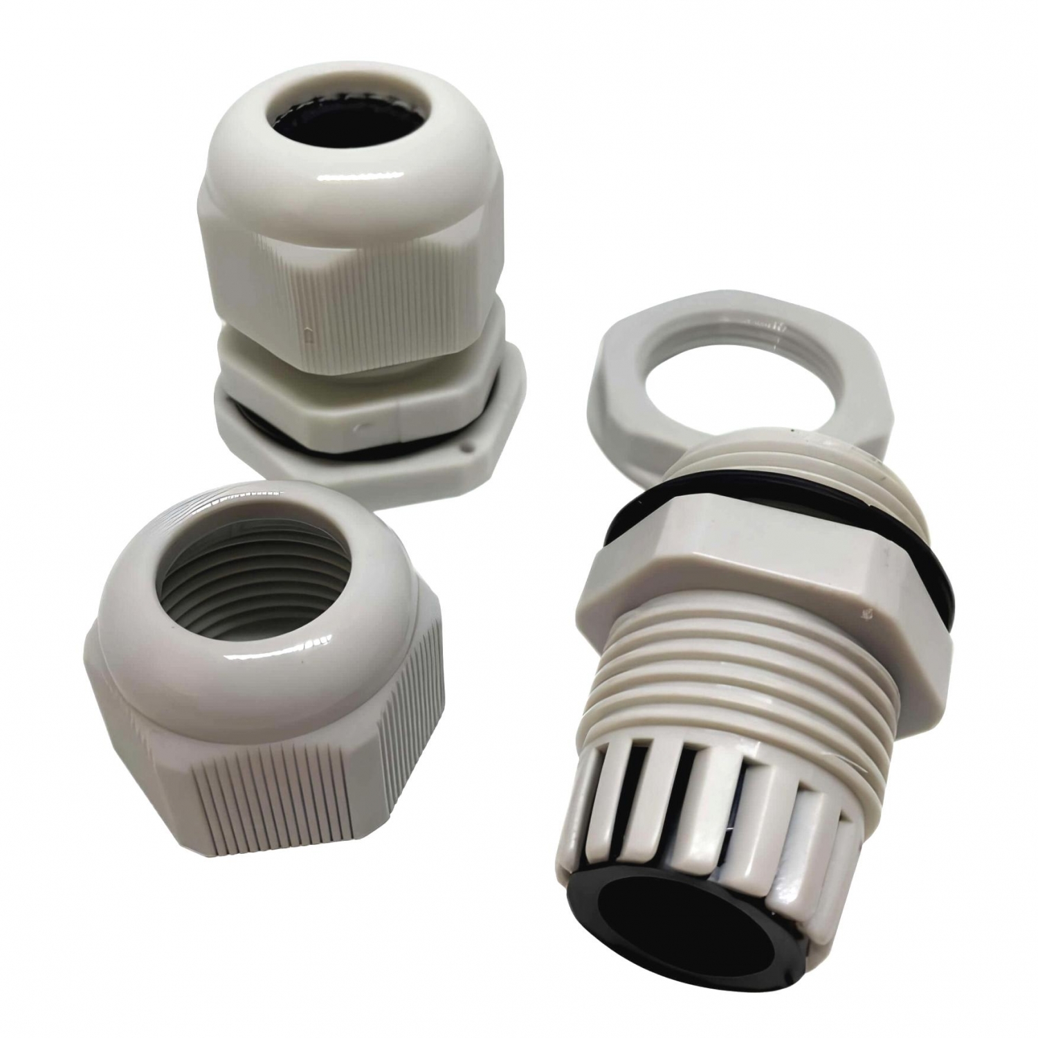 Presse-étoupe M20 - IP68 - Câble diamètre 10 à 14 mm - Lot de 10