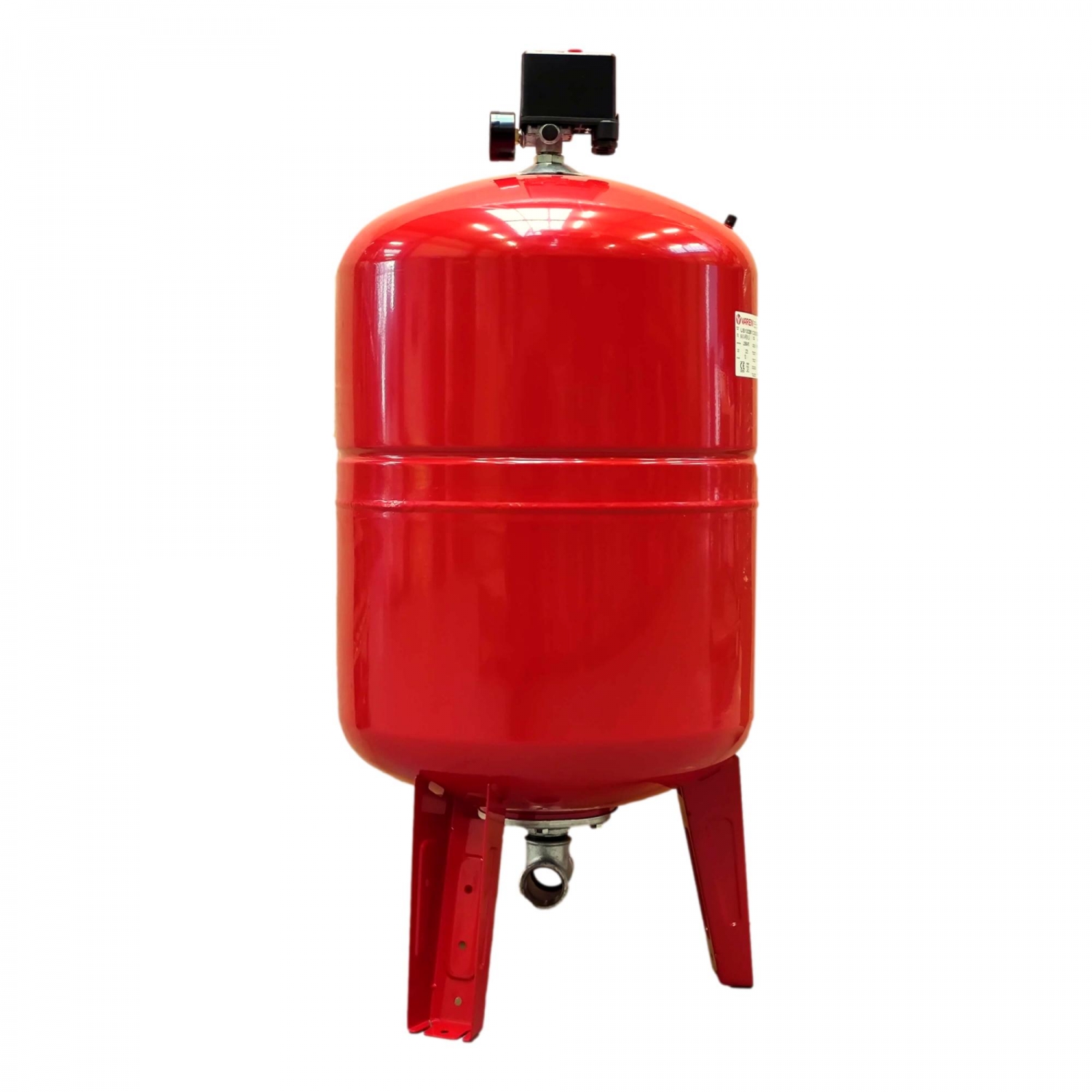 Kit complet ballon surpresseur à vessie VAREM vertical 500L - 1''1/4