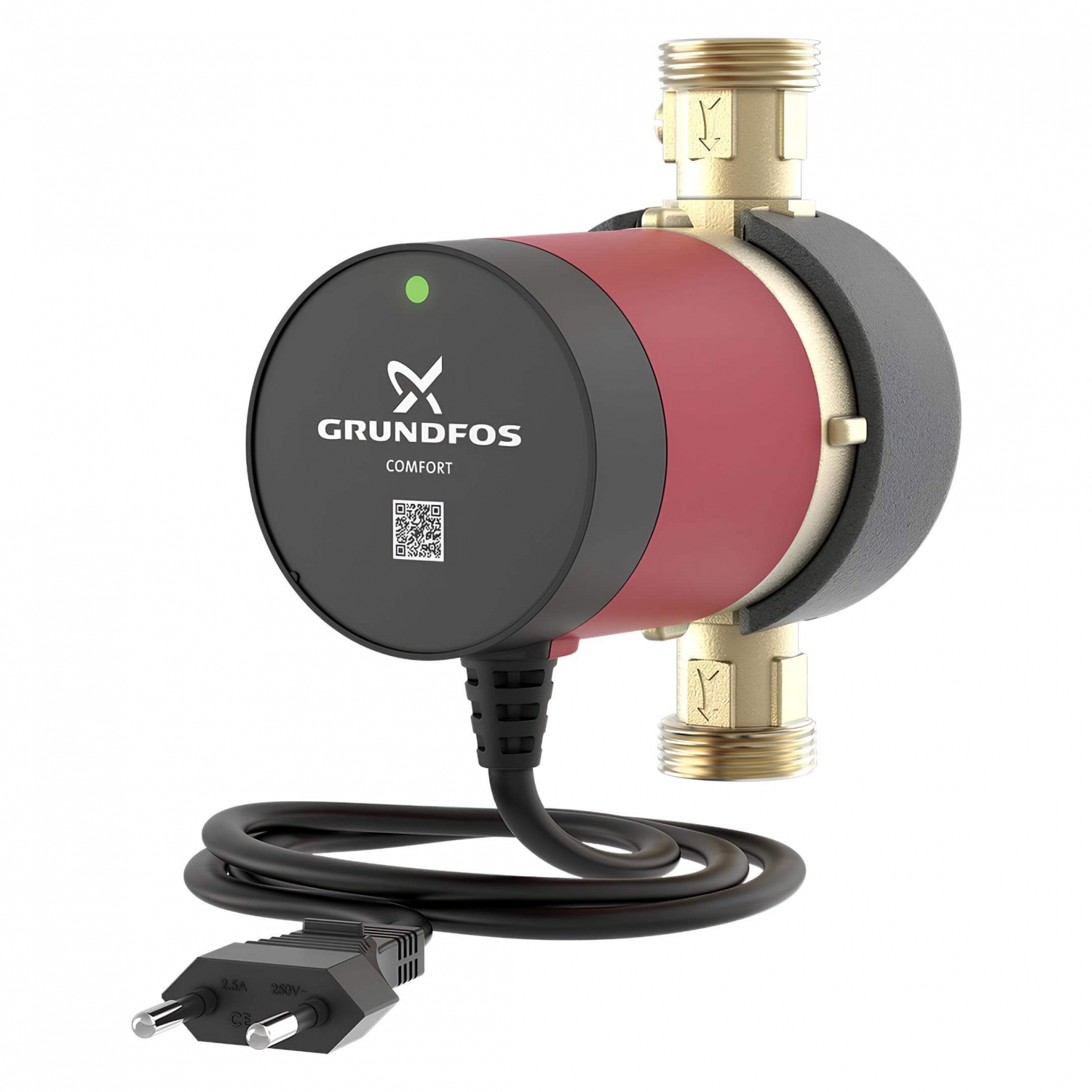 Circulateur de chauffage Grundfos Comfort 15-14 BX - Vanne d'isolation + clapetAR